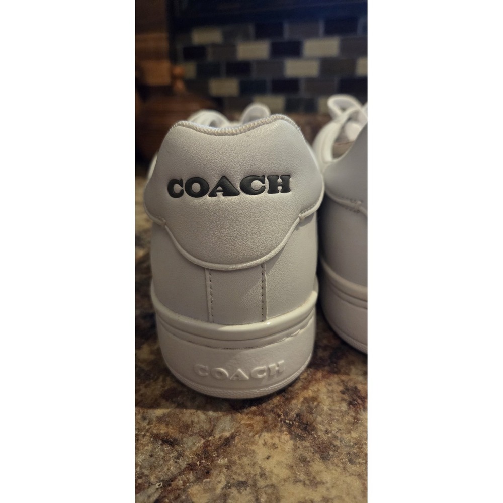coach white 10 sneakers womens, Preppy, Vacation, Summer, Graduation.New NW - Picture 6 of 13